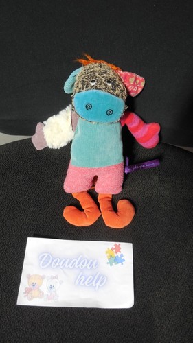 Doudou peluche mouton vache - doudou,