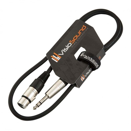Câble xlr femelle jack - câble, trs