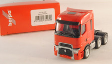 Herpa 315104-002 Renault T 6x2 Camion Tracteur Rouge pour Plastique Diorama H0 1
