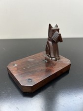 DÉCO CHIEN BOIS ART DÉCO