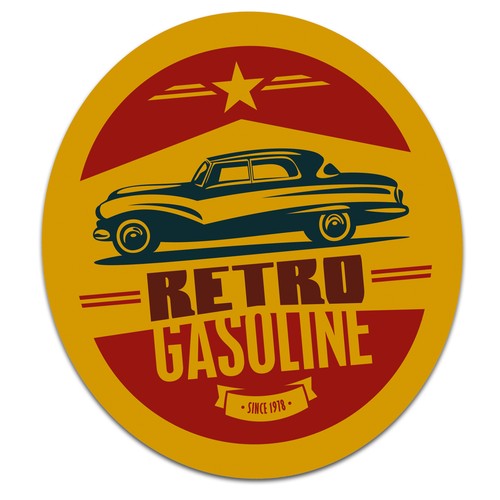 Autocollant rétro vintage old - rétro,