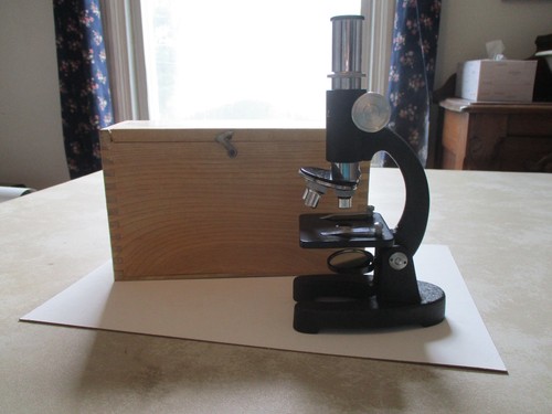 Vintage royal microscope - royal,