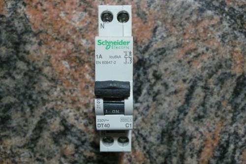 Disjoncteur modulaire 1amperes - modulaire,
