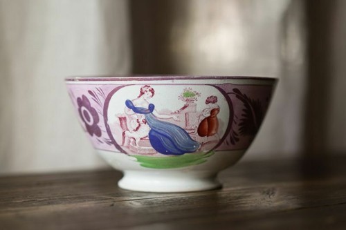 Bol ancien faience - , anglais