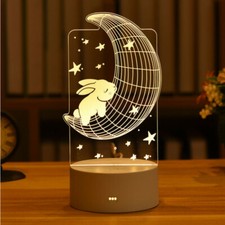 Lampe LED 3D - Ours mignon