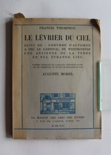 THOMPSON, Le Lévrier du ciel, 1921