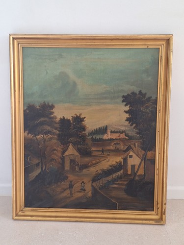 Peinture ancienne huile