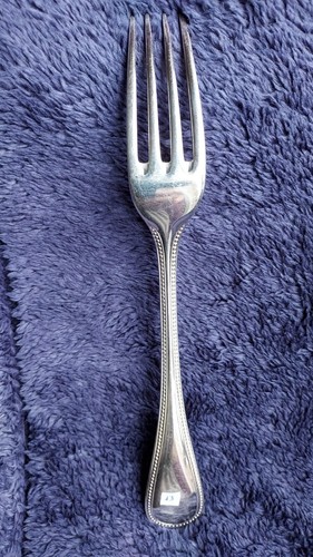 Fourchette plaquée argent