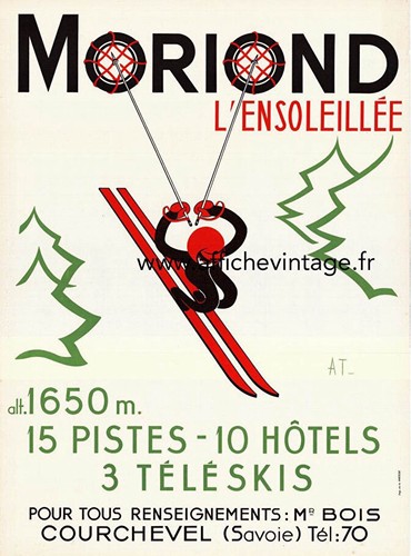 Affiche poster alpes - affiche,