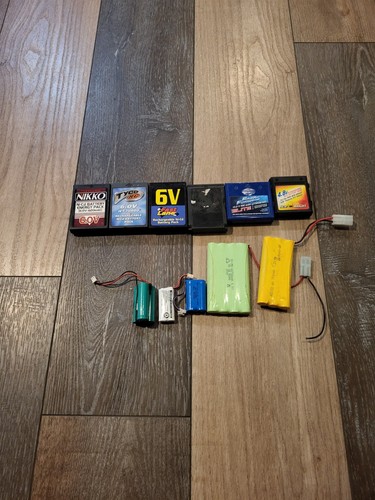 Lot batteries tyco - of,
