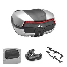 Set Coffre GIVI V58 Maxia 5 Aluminium pour KTM 1050 Adventure ABS