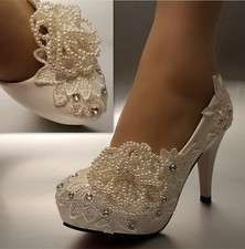 Su.Cheny Talons De 3" 4" Blanc