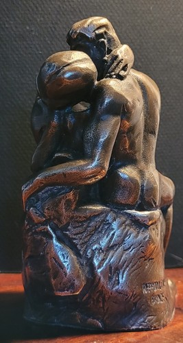 Statuette baiser - "le, baiser"