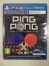 PING PONG VR PS4 FR NEW (GAME