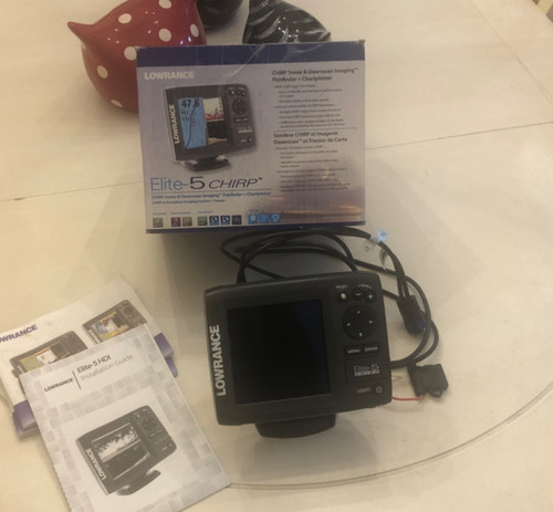 Lowrance elite chirp gps - lowrance, elite-5