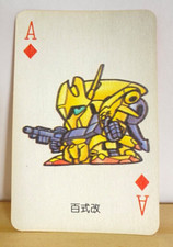 MSR-100 Hyaku Shiki Kai SD Gundam Playing Card Deformed World Diamond Ace