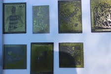 Plaque impression timbre