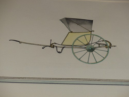 Old voiture cheval 18e - voiture,