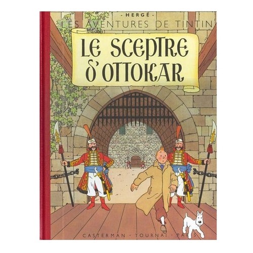 Album tintin le sceptre - de,