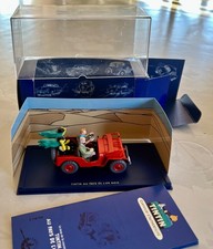 Tintin La Jeep Willys Rouge De