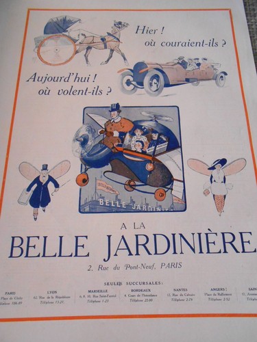 Belle jardinière print art - jardinière,