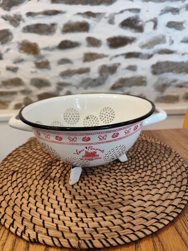Passoire tôle émaillé - passoire,