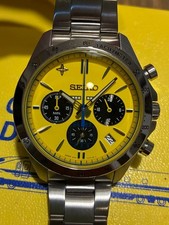 Montre à quartz pour homme Seiko Doctor Yellow 20th Anniversary édition limitée