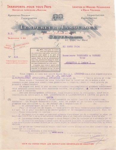 Sete transport lempereur - sete,