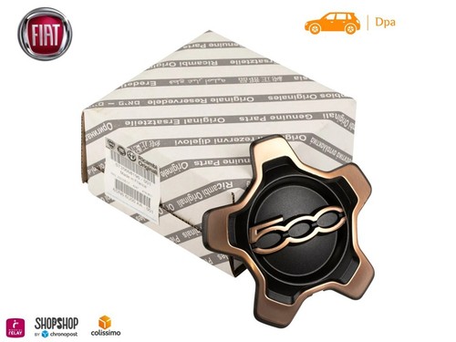 Enjoliveur cache moyeu fiat - 1,