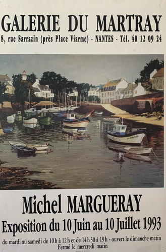 Affiche exposition michel - exposition,