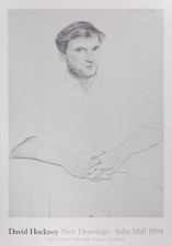 David HOCKNEY : John FITZHERBERT - Affiche originale