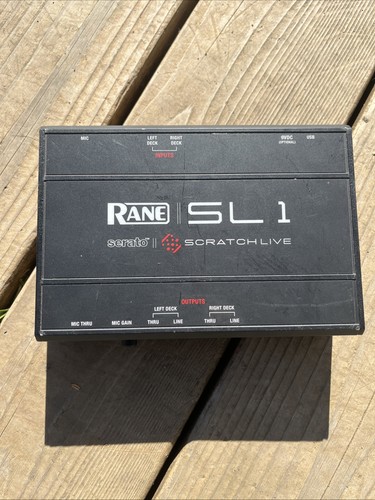Rane serato scratch live - live, sl1