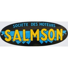 Plaque émaillée société - plaque, :