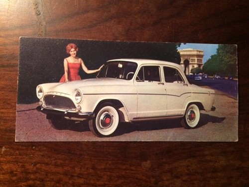 Carte postale publicitaire - carte,