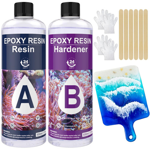 Resine epoxy transparente - resine, et