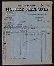 Facture ISSY-LES-MOULINEAUX