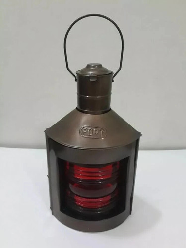 Lampe lanterne métal - 12",