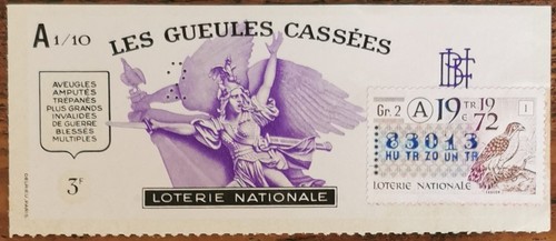 Billet loterie nationale - billet,