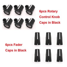 6PCS Rotary Knob+6PCS Fader