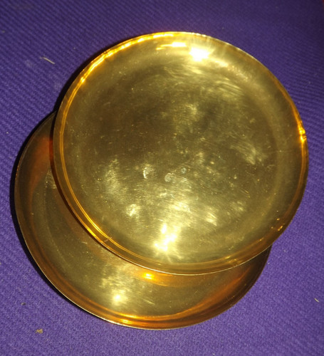 Lot plateaux de balance - plateaux,