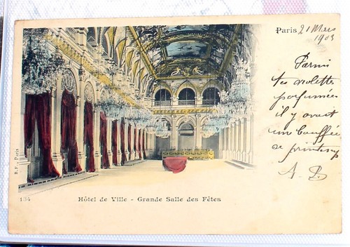 Cpa paris hotel ville - cpa,