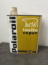 ancien bidon huile polaroil inalta super fuchs vide deco atelier loft 