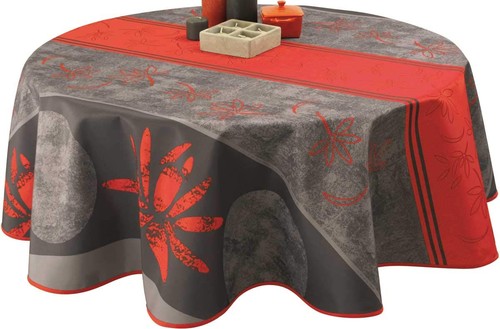 Nappe anti taches lotus rouge - nappe,