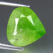 3,43 Ct INCROYABLE GRENAT VERT DÉMANTOÏDE-ANDRADITE 100 % NATUREL 9,74 x...