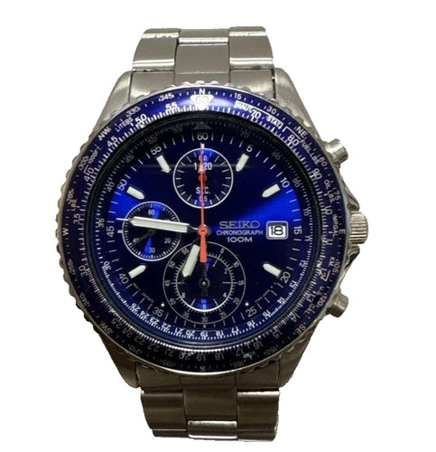 Chronographe seiko pilot - chronographe,