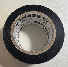 1 RUBAN ADHESIF ISOLANT ELECTRIQUE NOIR LARGE 30mm x 20 m