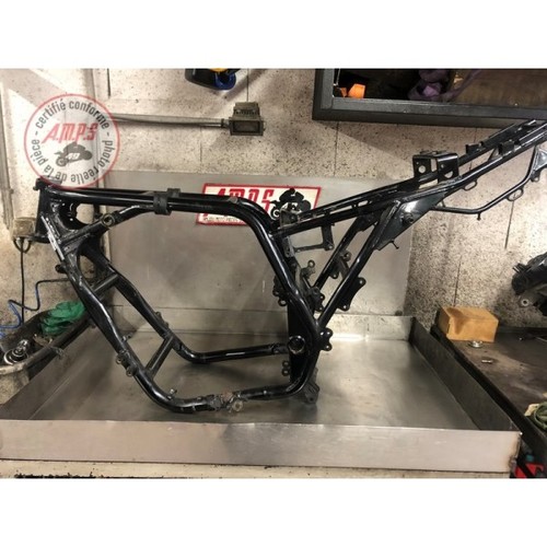 Cadre avec carte grise yamaha - grise,
