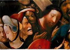 Art - Peinture Religieuse - Jérome Bosch - Hieronymus Bosch - Le Portement de Cr