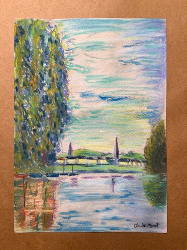 Claude monet dessin - claude, sur