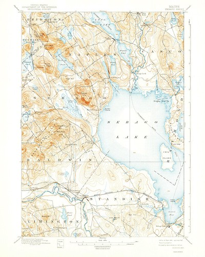 1896 topo map - of, lake